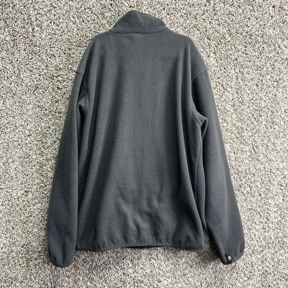 The North Face Jacket Boys Large 14-16 Gray‎ Fleece Zip Up